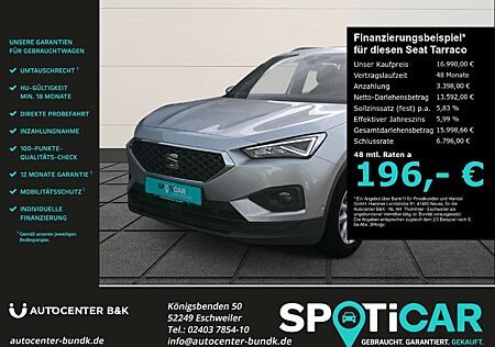 Seat Tarraco 2.0 TDI Style AHK Navi SHZ Glas-Schiebedach