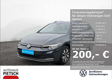 VW Golf Variant Volkswagen VIII 2.0 TDI DSG Move Discover Media DAB+