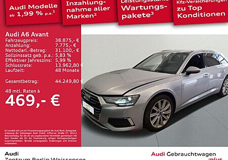 Audi A6 40 TDI S-TRO*QUA*LED*RFK*PANO*LEDER*HUD