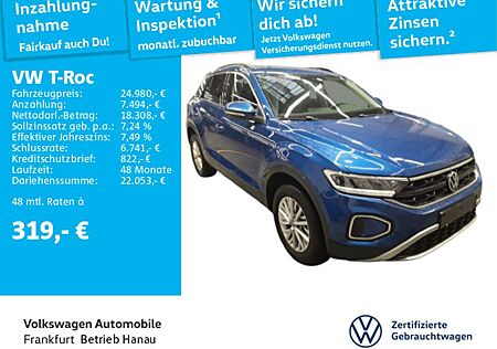 VW T-Roc Volkswagen 1.0 TSI Life Navi LED DAB+