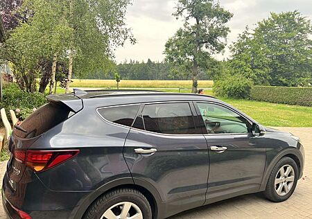 Hyundai Santa Fe blue 2.2 CRDI 4WD Automatik Premium