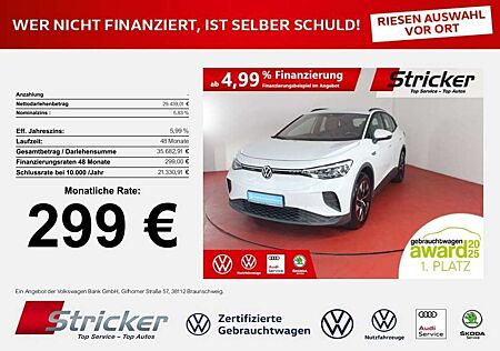 VW ID.4 Volkswagen Pro Performance 150/77 299,-ohne Anzahlung Navi A