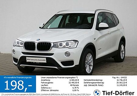 BMW X3 xDrive20d A NAVI/CAM/S-SITZ/XENON/SPEED/