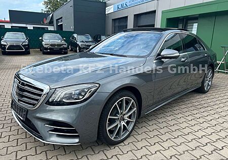 Mercedes-Benz S 560 S560 4M Lang AMG -HUD-ACC-FondEnt-BelüSitz-Pano