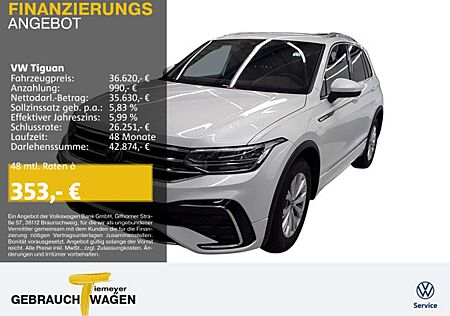 VW Tiguan Volkswagen 2.0 TDI DSG R-LINE NAVI AHK KAMERA HuD