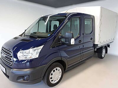 Ford Transit 310 L2 Doppelkabine Plane Klima Sitzheiz TÜV Neu 1.Hand