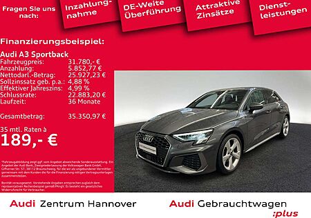 Audi A3 S line 35 TFSI Kamera AHK LED virtu