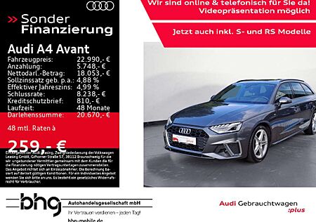 Audi A4 S line 35 TDI S tron