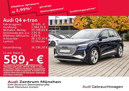 Audi Q4 e-tron 50 qu. S line Virtual/Navi