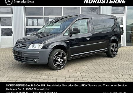 VW Caddy Volkswagen 1.9 TDI Maxi KLIMAANLAGE+AHK+TÜV BIS 06/25