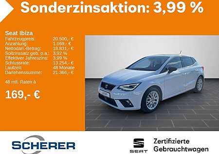 Seat Ibiza 1.0 TSI FR-Line DSG/NAVI/RearView/PDC uvm.