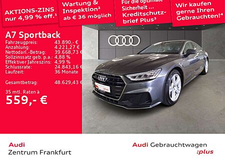 Audi A7 45 TFSI quattro S tronic LED DAB PD