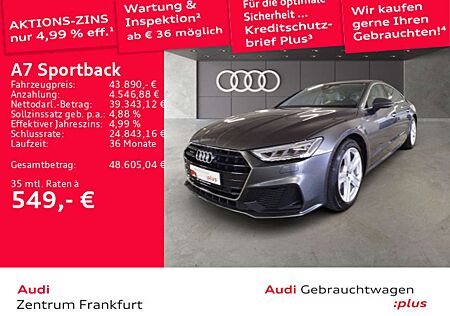 Audi A7 45 TFSI quattro S tronic LED DAB PD