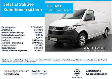VW T6 Transporter Volkswagen T6.1 Transporter Kasten FLÜGELTÜR PDC PORT NA