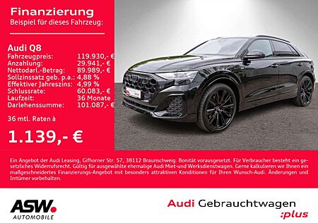 Audi Q8 Facelift 50 TDI quattro S line PANO LEDER AHK