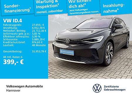 VW ID.4 Volkswagen Pro Performance 1st Max Navi Pano AHK LED A