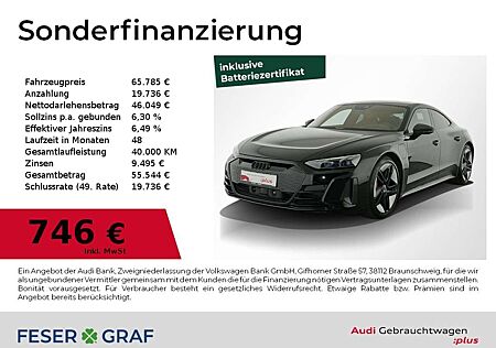 Audi RS e-tron GT Matrix/HuD/Sitzbel+Mass/21 Zoll Nachtradar