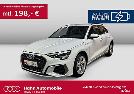 Audi A3 40 TFSIe S line Virtual LED Sitzh