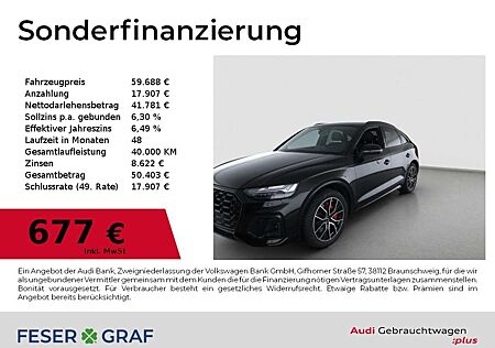 Audi SQ5 Sportback TDI Matrix/HuD/ACC/B&O/Standh/20 Zoll