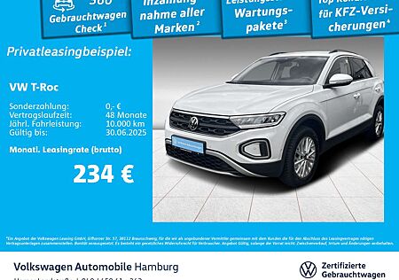 VW T-Roc Volkswagen 1.0 TSI Life PDC Klima LED Navi Sitzhzg