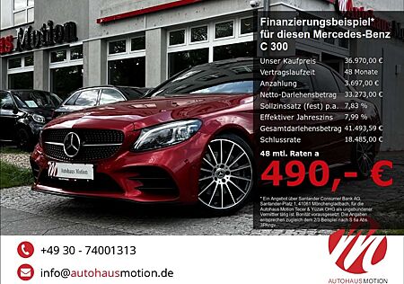 Mercedes-Benz C 300 AMG-LINE MULTIBEAM PANO 360° MEMORY BURMESTER