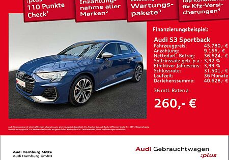 Audi S3 TFSI quattro S tronic Navi Virtual