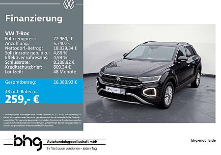 VW T-Roc Volkswagen 1.0 TSI OPF Life