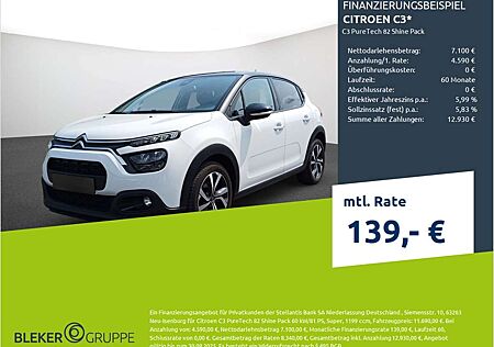 Citroën C3 Citroen PureTech 82 Shine Pack