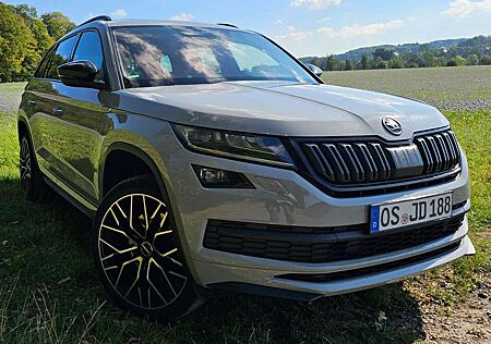 Skoda Kodiaq gebraucht kaufen Skoda Kodiaq 2.0 TDI 4x4 DSG Sportline