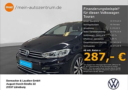 VW Touran Volkswagen 1.5 TSI Active R-Line Ext. Alu LED AHK Navi ACC Ka