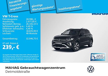 VW T-Cross Volkswagen Style 1.5 TSI AHK IQ.Light IQ.Drive Navi