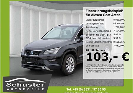 Seat Ateca 1.6TDI Style LED Navi ACC SHZ 2xPDC ALU