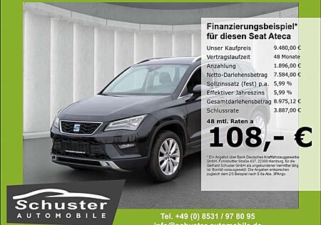 Seat Ateca 1.6TDI Style LED Navi ACC SHZ 2xPDC ALU