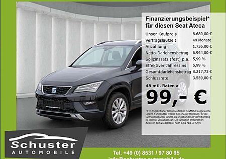 Seat Ateca 1.6TDI Style LED Navi ACC SHZ 2xPDC ALU