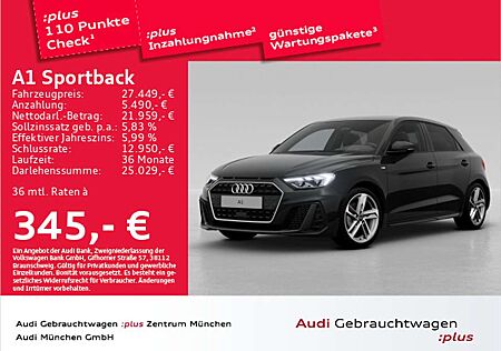 Audi A1 35 TFSI S tronic 2x S line LED/Navi