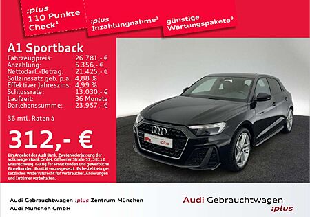 Audi A1 35 TFSI S tronic 2x S line LED/Navi