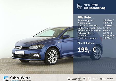 VW Polo Volkswagen 1.0 TSI Highline *Pano*PDC*LED*Navi*SHZ*Kli