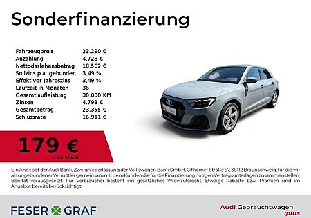Audi A1 Sportback Advanced LED+/SHZ/Carplay/PDC