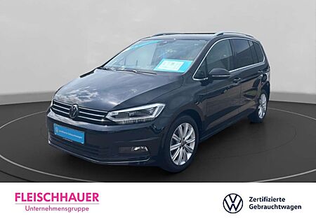 VW Touran Volkswagen Highline TDI DSG+LED+KAMERA+NAVI+DAB