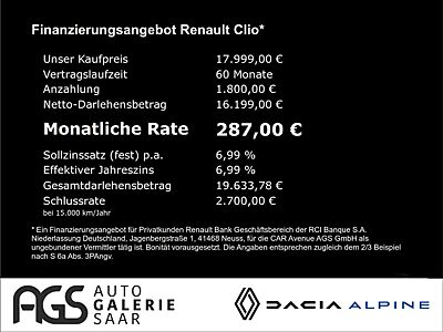 Renault Clio V Techno 1.0 TCe 90 EU6e Navi+Kllima Apple..NEUWER