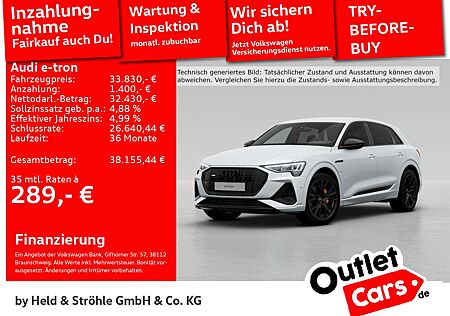 Audi e-tron S-Line Black Edition 50 quattro 21 MEMORY