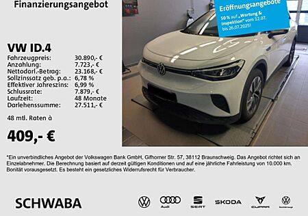 VW ID.4 Volkswagen Pro Performance *ACC*LED*NAVI*R-KAM*19''*