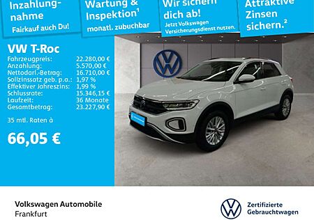 VW T-Roc Volkswagen 1.0 TSI Life Navi LEDPlus DAB+ FrontAssist