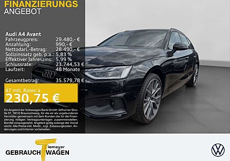 Audi A4 40 TFSI LM19 SITZHZ NAVI+ GRA AHK