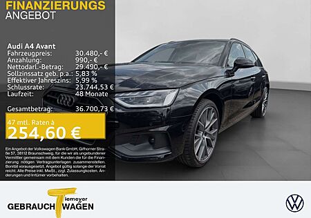 Audi A4 40 TFSI LM19 SITZHZ NAVI+ GRA AHK