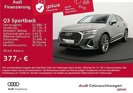 Audi Q3 S line 45TFSI qu. *AHK*StHz*8-fach*
