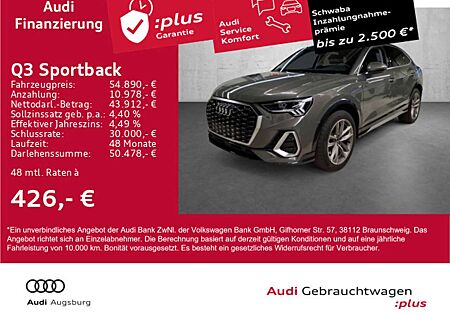 Audi Q3 S line 45TFSI qu. *AHK*StHz*8-fach*