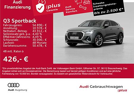Audi Q3 S line 45TFSI qu. *AHK*StHz*8-fach*