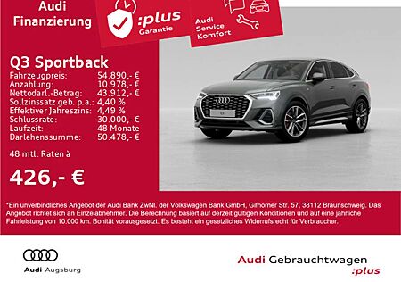 Audi Q3 S line 45TFSI qu. *AHK*StHz*8-fach*
