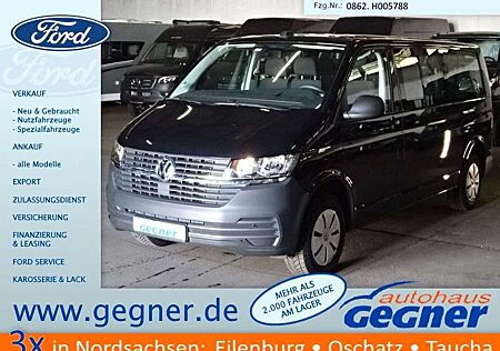 VW T6 Kombi Volkswagen T6.1 Transporter Kombi DSG lang 9-Sitz AHK Navi